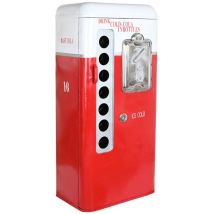 Dkd Home Decor - Porte Bouteilles Fer 70X44X151 Queue Porté Rouge