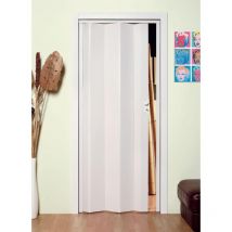 Porta a Soffietto da Interno 83x214 cm in pvc Caroline Bianco Frassino