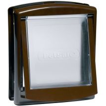 Porta per Animali 2 Direzioni 730 Piccola 17,8x15,2 cm Marrone Petsafe