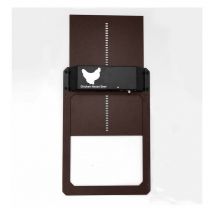 Msbd - Porta automatica fotosensibile per pollaio per uso domestico, porta per pollaio, porta per animali domestici