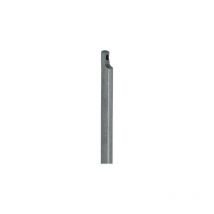 Porta Asta Di Chiusura 10X1500Mm Lucido Zincato,