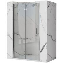 REA - porta doccia molier chrome + profilo 100