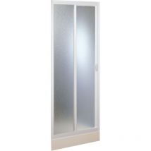 Porta doccia scorrevole con apertura laterale in acrilico mod. Mercurio 100 cm