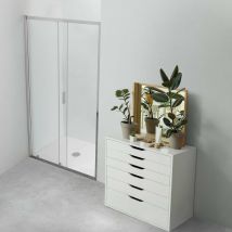 Showerdesign - Porta doccia tokyo scorrevole a nicchia 110 cm altezza 200 cm cristallo 6 mm