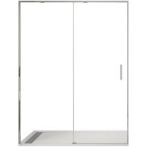 Olimpo Docce - Porta doccia scorrevole trasparente soft close h195cm 6mm twenty, seleziona misura 170
