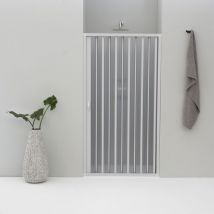 Porta doccia Space nicchia da 80 a 90 cm a soffietto in pvc