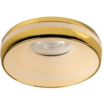 Porta faretto incasso eliceo decorativo 230v GU10 tondo oro