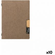 Securit - Porta menús marrón resistente al agua 24,9 x 17,5 cm