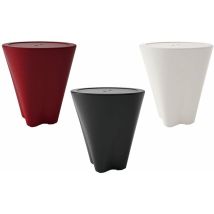 Vaso porta pellet Eva Calor Fiore – Nero – Ø 490mm x 515mm – Capacità 30kg