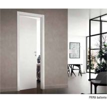 Porta Prima Battente 90x210 Sp.102 Palissandro Bianco Completa