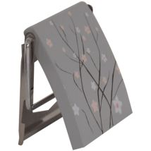 Porta asciugamani di carta MSV in acciaio inossidabile in grigio 13 x 15 x 11,5 cm