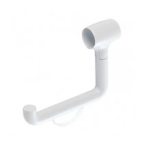 Porta rotolo inseribile bianco lucido Ponte Giulio