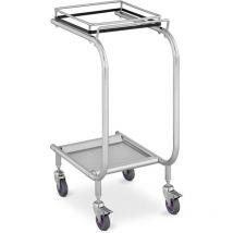 Uniprodo - Porta sacco immondizia Porta sacchi spazzatura 4 ruote girevoli