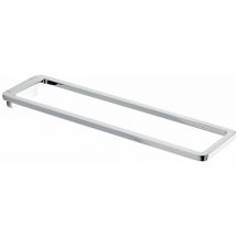 Porta salviette doppio Capannoli Strip SX111 33 Cromo