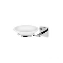 Porta sapone da bagno da incollo linea desire in ottone cromato - accessori bagno