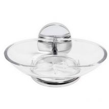 Porta sapone mod. bird Misura: Cromo cm 12,5 x h.6,2 x 11,0