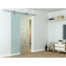 Glaszentrum Hagen - Porta scorrevole in vetro Porta scorrevole 2050x900x8 mm Porta in vetro Porta della camera, Zirkula, esg