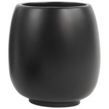 Porta spazzolini afra bianco opaco d.10 x h. 11,5 cm