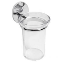 Porta spazzolini mod. bird Misura: Cromo cm 8,2x h.13,3 x 11,0