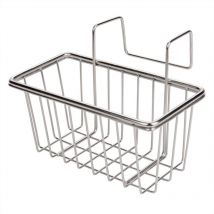 Fortuneville - Porta spugna, porta spugna in acciaio inox, per lavello da cucina, spugna resistente alla ruggine e durevole, lavabile in