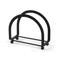 Porta tovaglioli in metallo 14 x 6 x 13 cm in colore nero