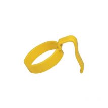 Maniglia in tazze antigoccia Rille, giallo