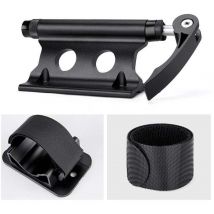 Euritecsa - Portabicicletas de aleación de aluminio con montaje en horquilla delantera de liberación rápida para remolque o camión (juego de