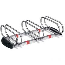 Urbany - Portabiciclette in Acciaio 3 Posti Doppio Lato UR7