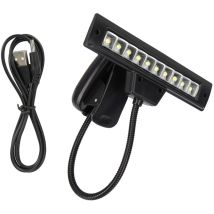 Portable Band score stand Light flexible cou clip usb lecture led lumière