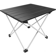 Briefness - Portable Camping Table Lightweight Folding Table Outdoor Picnic Cooking Beach
