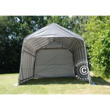 Portable Garage Garage tent pro 3.77x7.3x3.18 m pvc, Grey - Grey