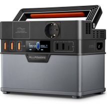 Allpowers - S300 plus Station électrique portable 300W, batterie de secours 288 Wh avec prises sinusoïdales pures 110 v ac, Chargement rapide sans