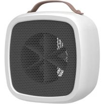 Tonchean - Portable Heater Suitable for Home Office, Mini Electric Space Insulation Heater, Warm Fan, Quiet and Fast Heating Space Heater (White)