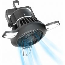 Memkey - Portable léger Ventilateur de Camping Ventilateur de Camping avec Ventilateur de Tente Rechargeable pour Tente Ventilateur Solaire avec