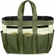 Ensoleille - Portable Sac à Outils de Jardinage Oxford Trousse à Outils de Plantes Sac de Rangement de Outils Multi-poches Sac de Transport de