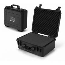 Gymax - Portable Waterproof Hard Case Shockproof Camera Case with Customizable Fit Foam