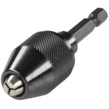 Wolfcraft - Mandrin de perçage rapide 0,5-6,5 mm – Mandrin de perçage rapide à tige hexagonale pour perceuses