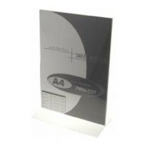 Portadepliant A4 verticale a t in acrilico 0720 x1