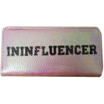 Portafoglio Donna Ininfluencer Iridescente 19.5x9.5x2.5 Cm Assortito Accessori Donna Regalo