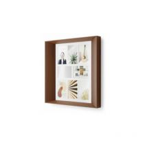 Portafoto Lookout Wall in legno naturale – Decorazione murale elegante – 1016845-1055