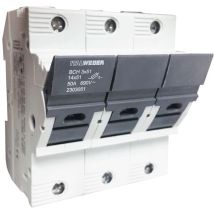 Portafusibile sezionabile bch 3x51 50a 690v 2303051 - Italweber