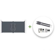 Portail battant électrique life 350x180cm + Motorisation ranger B150