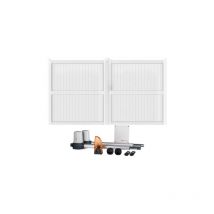 Gefradis - Portail battant électrique pvc blanc H180 x L300 guérande