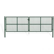 Portail battant grillagé olga 400x130cm vert