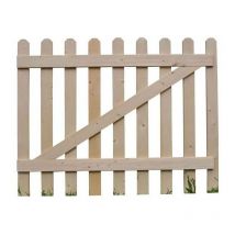 Portail Grande Ouverture En Kit Sapin 4m00