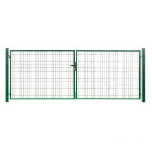 Portail grillagé Square passage 4m ht 1m vert