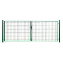 Portail grillagé Square passage 4m ht 2m vert