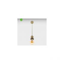 Portalampada a sospensione Century fusion 150 e27 bronzo