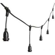 Portalámpara E27 500xH30cm, uso exterior.