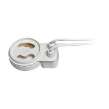 Portalampade per lampade circolari, Cavetti 27cm Lampo W0122